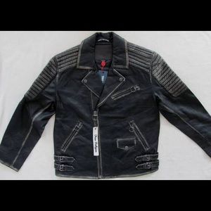 True Religion leather jacket